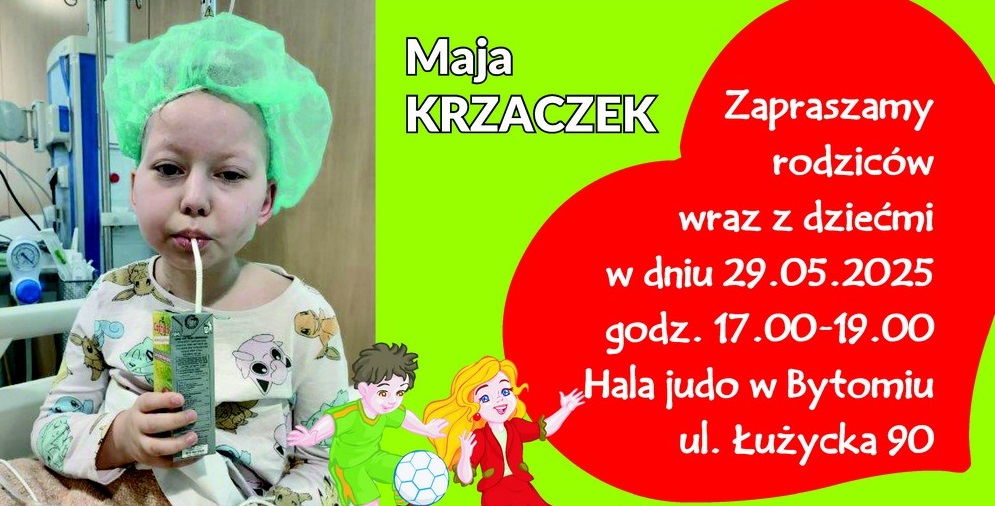 Dzieci pomagają dzieciom. Przed nami charytatywna akcja dla Mai Krzaczek