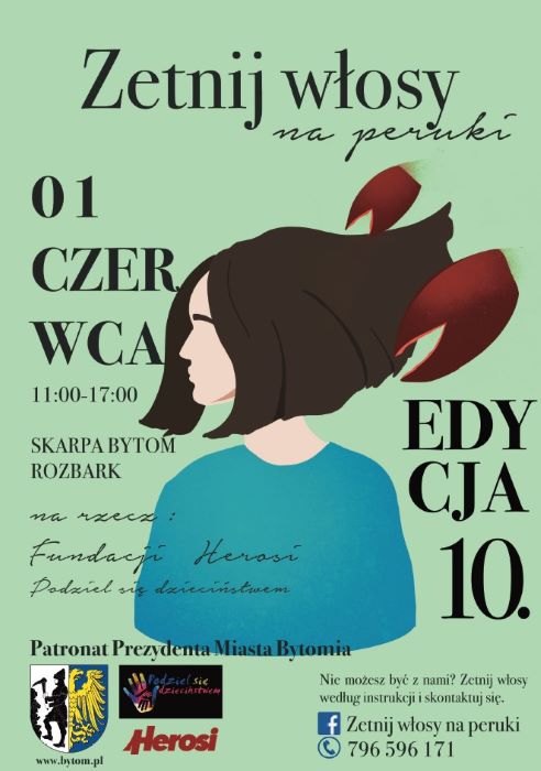 Zetnij włosy na peruki dla chorych dzieci! Przed nami 10. edycja akcji charytatywnej