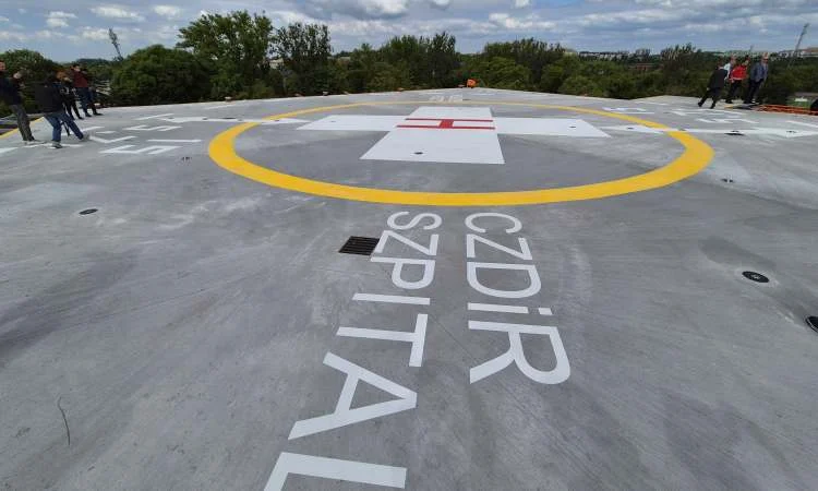 Sosnowiec zyskał całodobowe lądowisko dla helikopterów ratownictwa medycznego