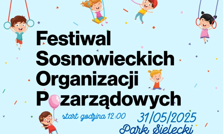 Festiwal Organizacji Pozarządowych w Parku Sieleckim już 31 maja. Czeka moc atrakcji!