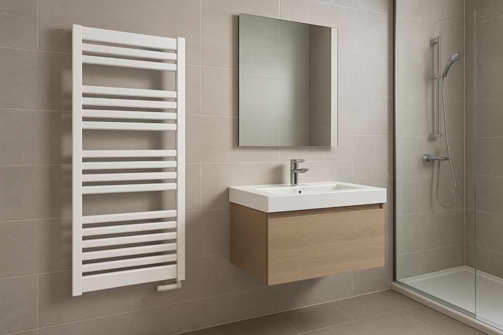 Jak dobrać grzejnik łazienkowy i sprawić, by był jak najmniej inwazyjny wizualnie?