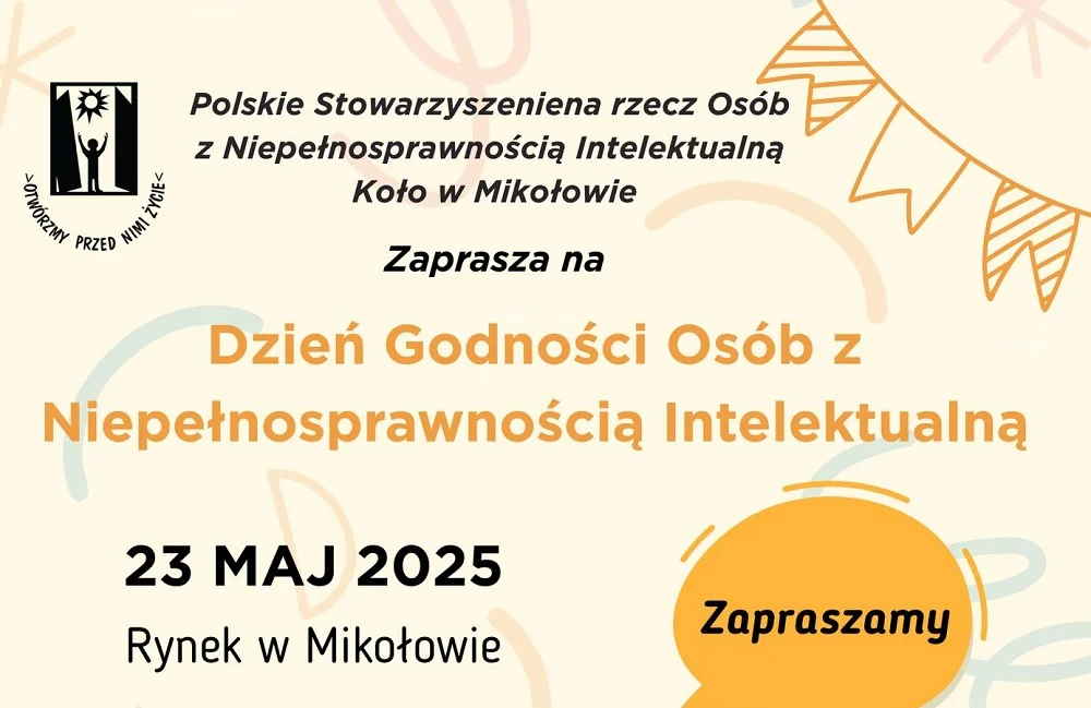 Obchody Dnia Godności Osób z Niepełnosprawnością Intelektualną w Mikołowie już 23 maja