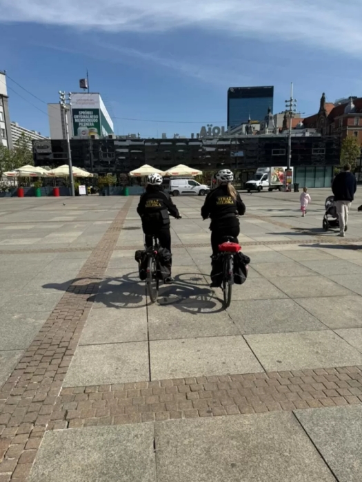 Strażnicy miejscy na rowerach wracają na katowickie ulice!