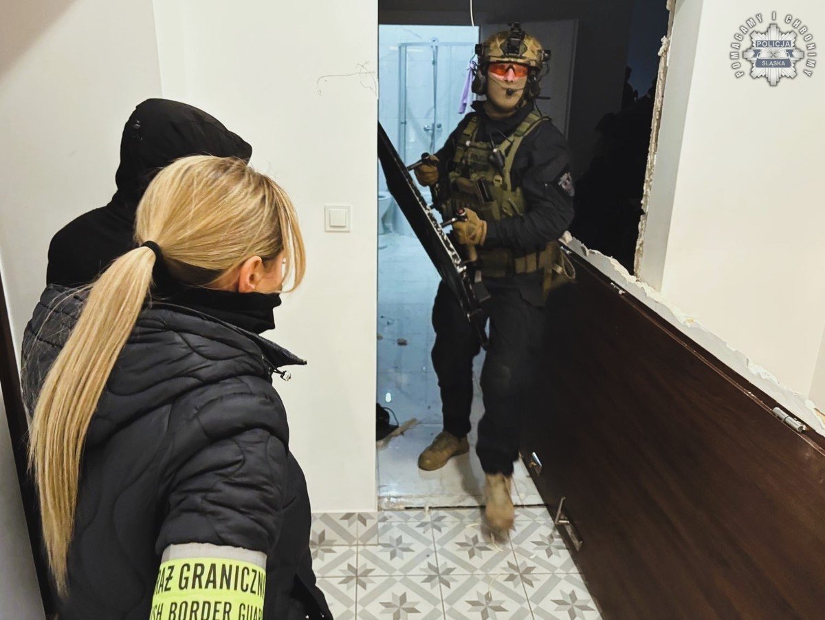 Handel ludźmi, narkotyki i nielegalna migracja. Międzynarodowa akcja śląskiej policji! 10