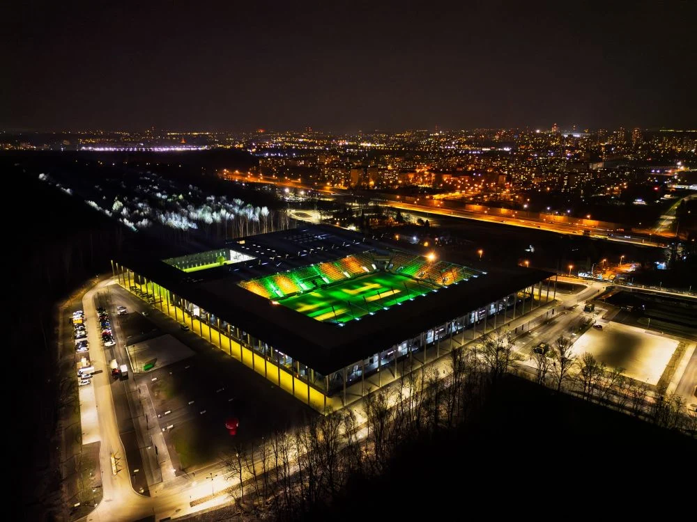 Na Arenie Katowice odbył się mecz Ligi Konferencji - wszystko za sprawą FK Oleksandrii