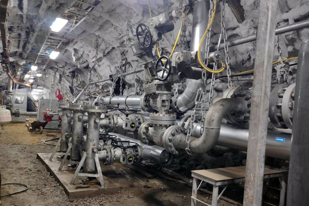 Nowoczesna klimatyzacja chłodzi wyrobiska 900 m pod ziemią w kopalni Murcki-Staszic