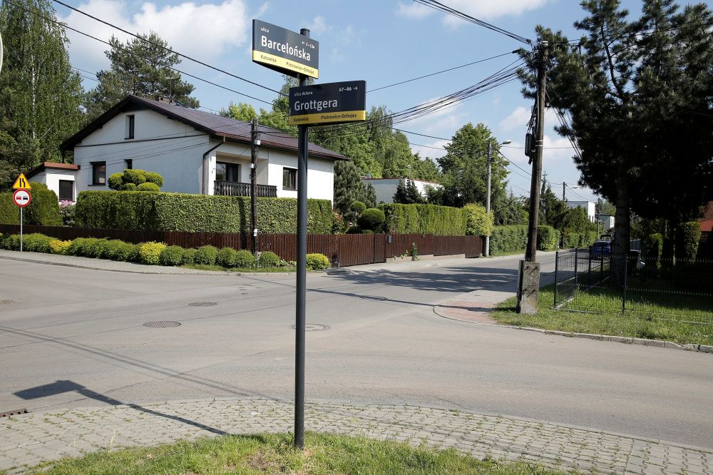 Trwają przygotowania do przebudowy skrzyżowania ul. Barcelońskiej z ul. Artura Grottgera