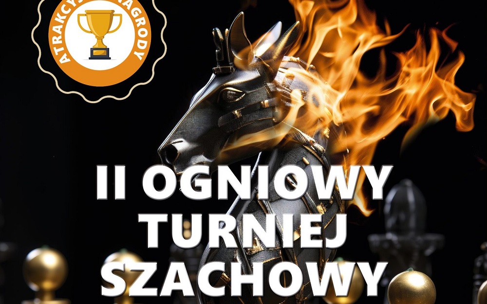 Poczuj ogień sportowej rywalizacji! Przed nami II Ogniowy Turniej Szachowy