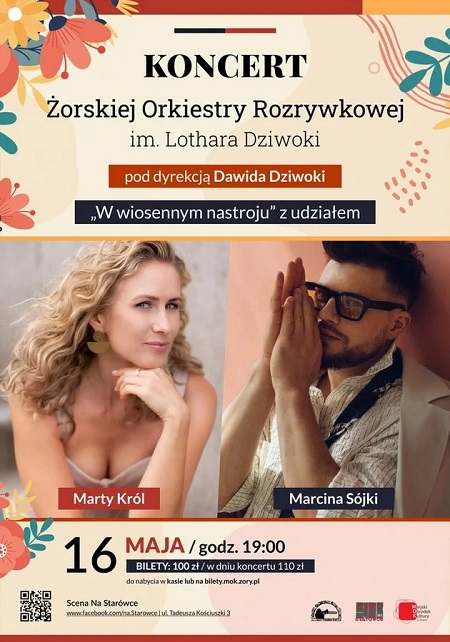Żorska Orkiestra Rozrywkowa im. Lothara Dziwoki koncertuje w wiosennym klimacie