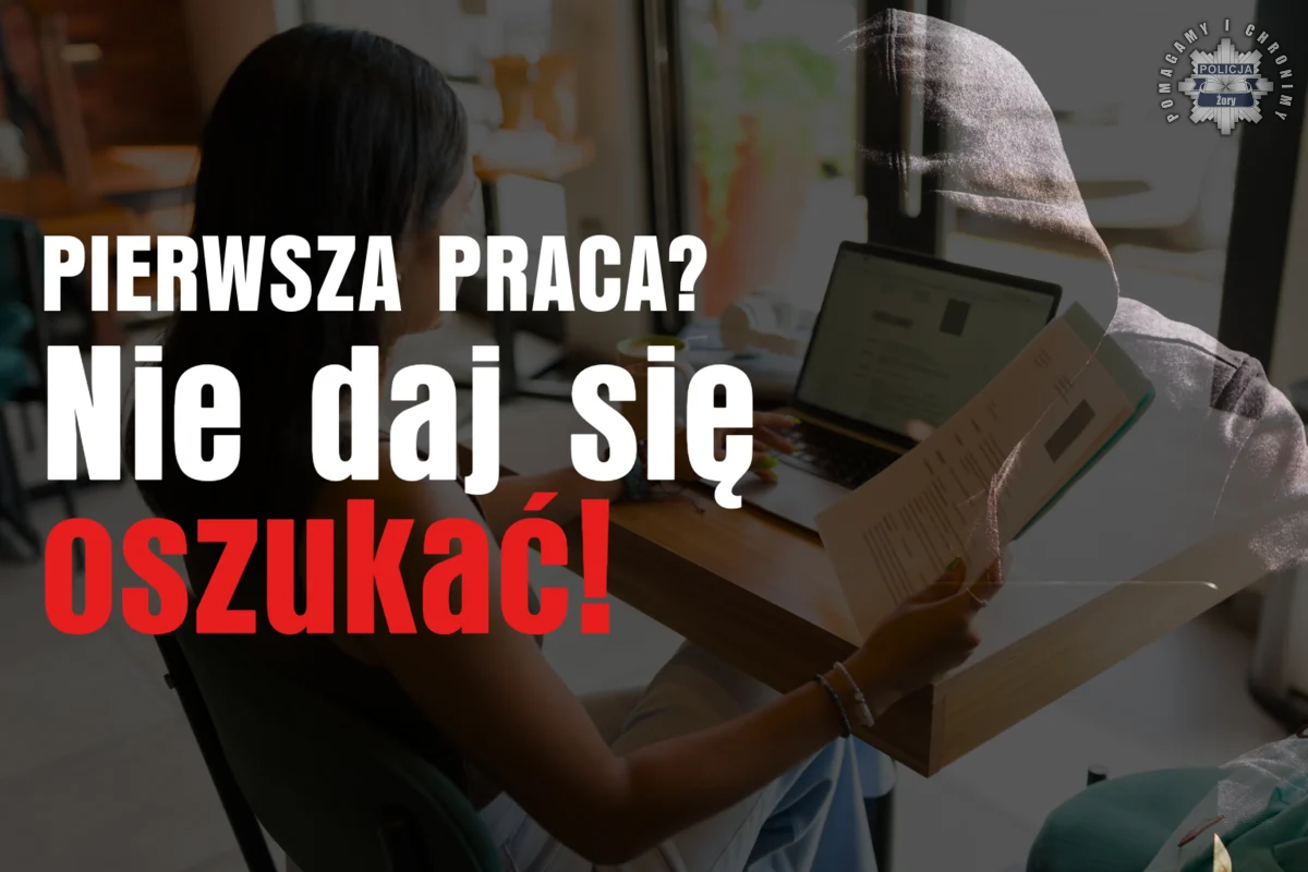 Uwaga na fałszywe oferty pracy! Policja ostrzega przed wyłudzeniami danych i pieniędzy