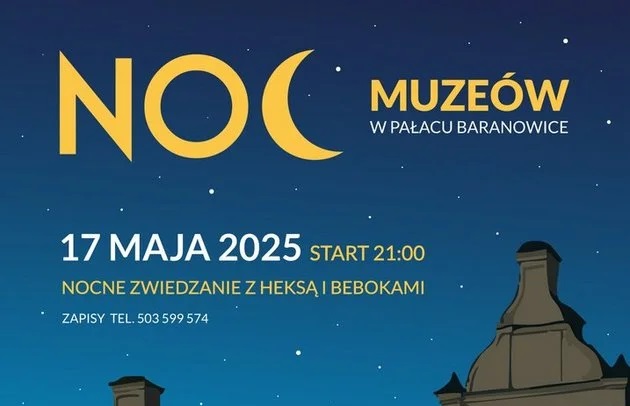 Noc Muzeów z dreszczykiem w Pałacu Baranowice