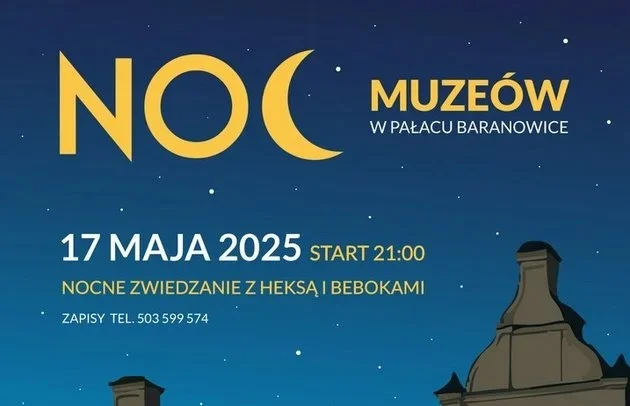 Noc Muzeów z dreszczykiem w Pałacu Baranowice