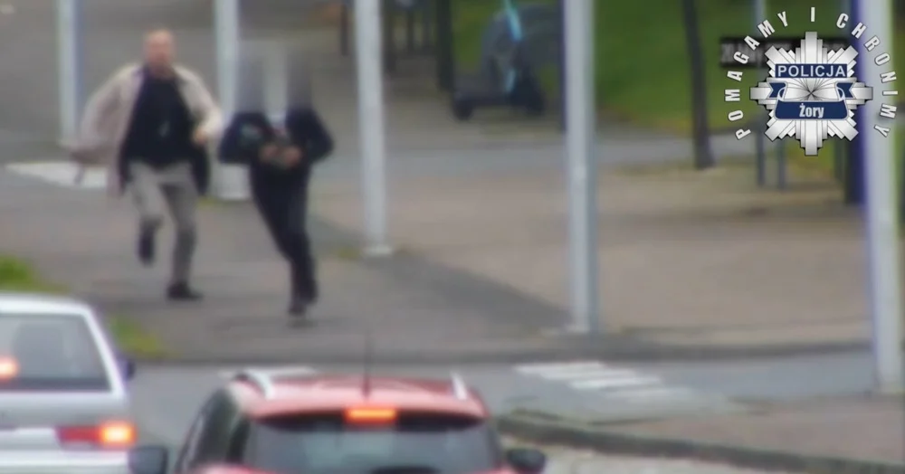 Oficer prasowy z Żor zatrzymał złodzieja kawy mimo przerwy służbowej