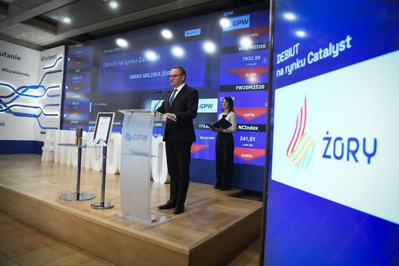 Miasto Żory debiutuje na rynku Catalyst z obligacjami komunalnymi [FOTO]