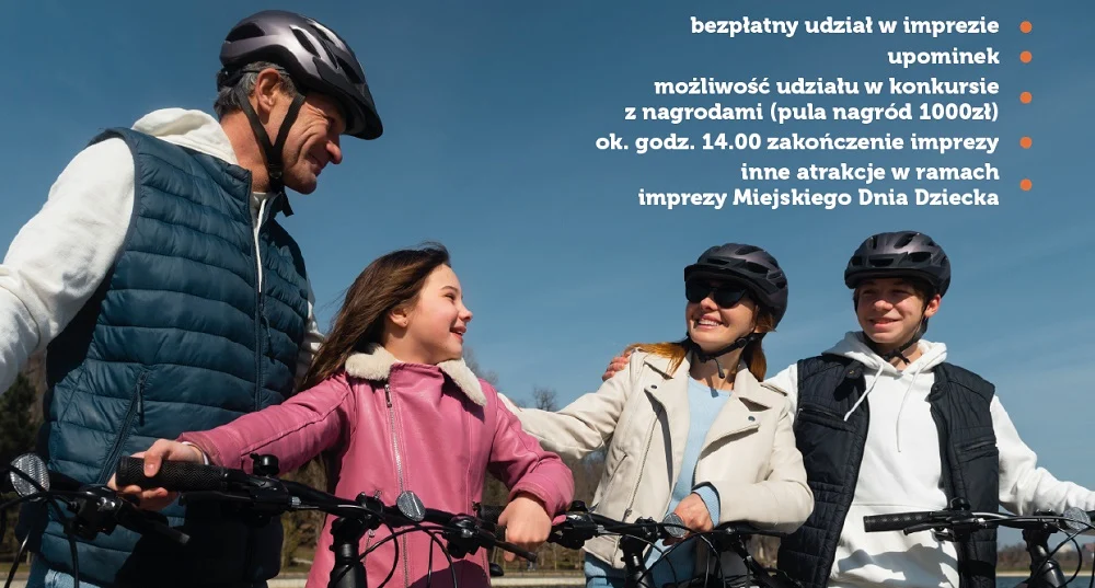 Przed nami Żorski Rekreacyjny Rajd Rowerowy z okazji Dnia Dziecka