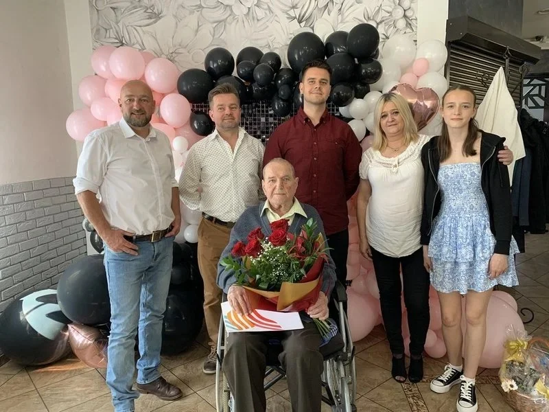 Jan Konwa z Żor świętował 100. urodziny