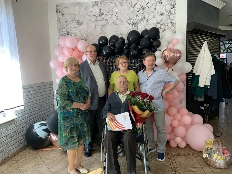 Jan Konwa z Żor świętował 100. urodziny