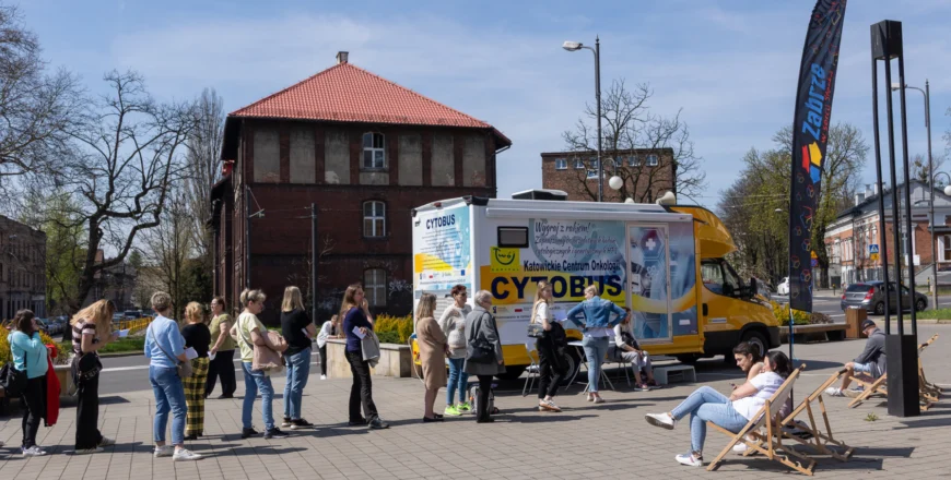 CYTOBUS wraca do Zabrza. Bezpłatne badania już dzisiaj