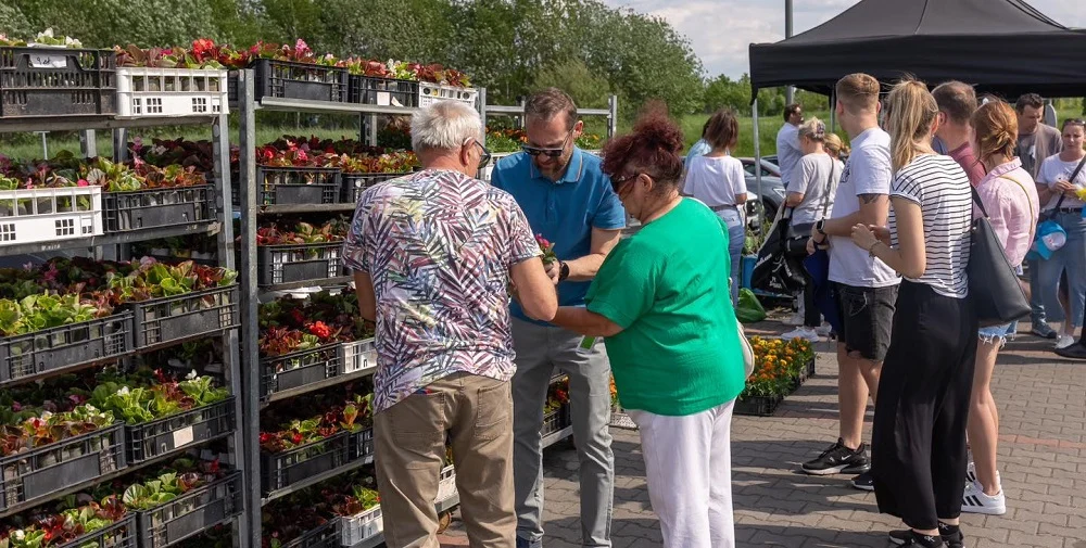 Sukces akcji ekologicznej w Zabrzu. Tekstylia oddane, rośliny rozdane