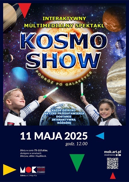 "Kosmo Show” – interaktywny spektakl dla dzieci w Zabrzu