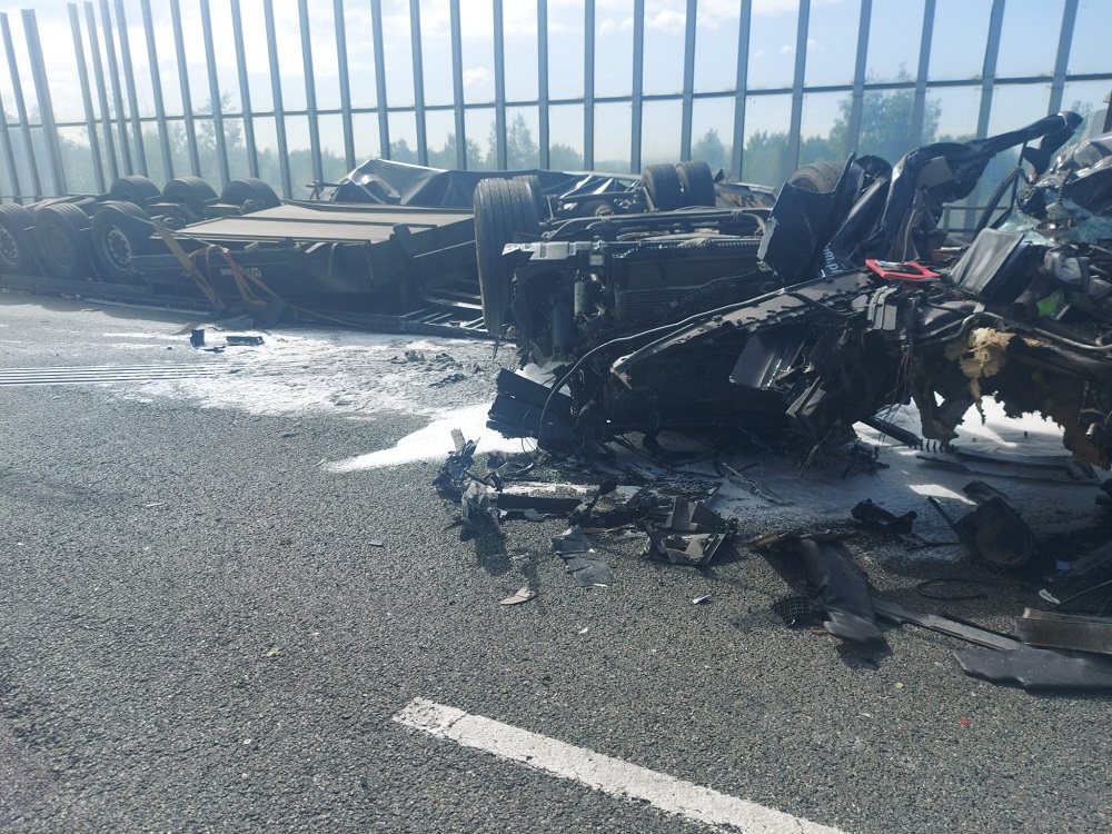Śmiertelny wypadek na A4 2