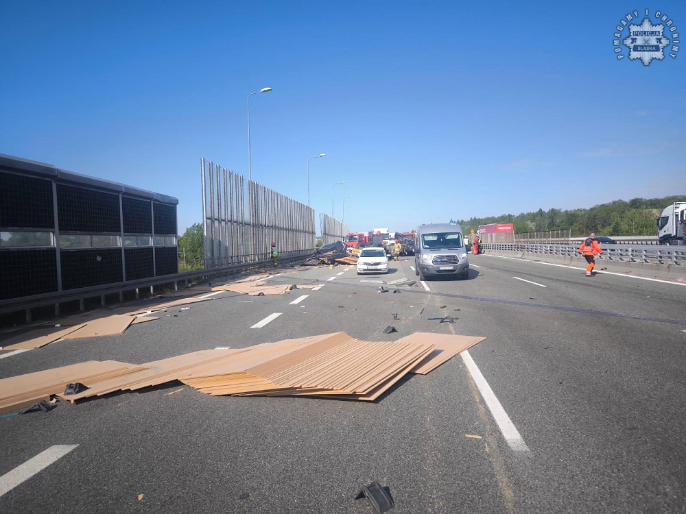 Śmiertelny wypadek na A4 4