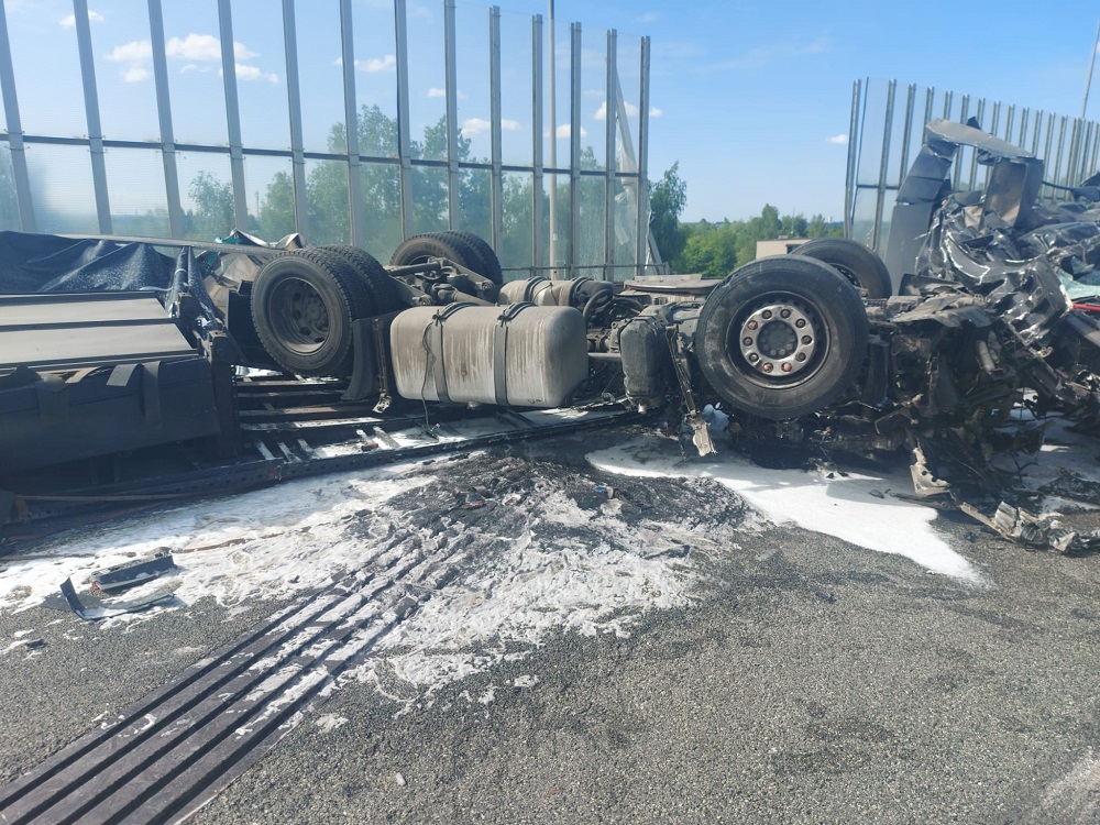 Śmiertelny wypadek na A4 5