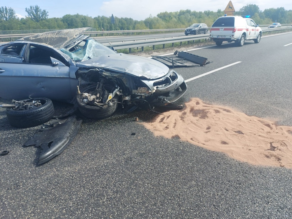 Śmiertelny wypadek na A4 6