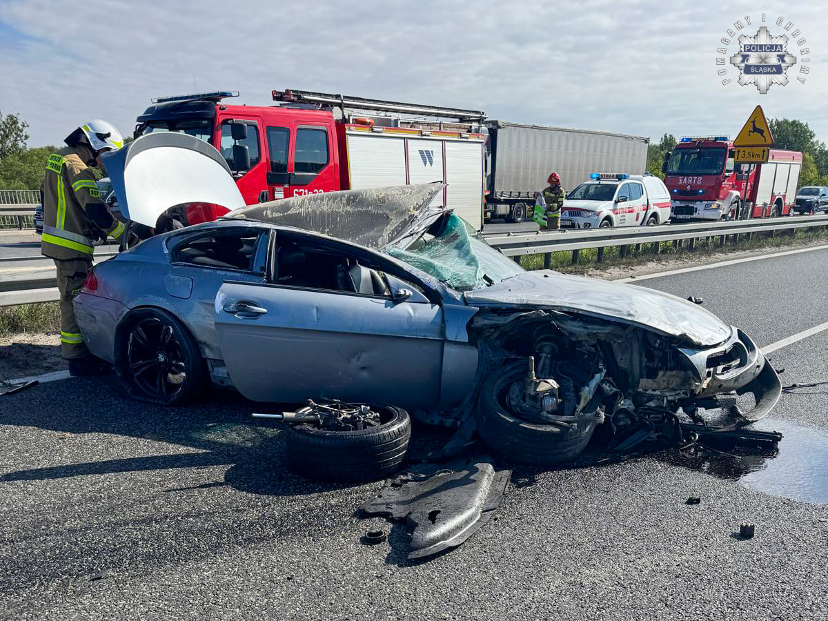 Śmiertelny wypadek na A4 11