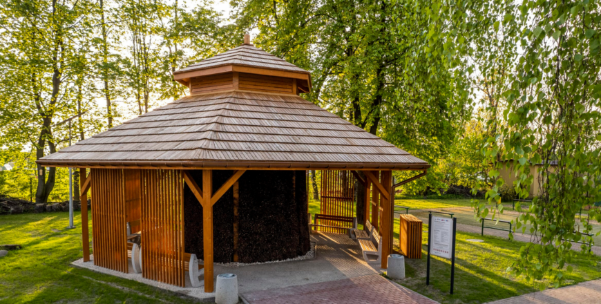 Tężnie w Zaborzu i Maciejowie już dostępne dla mieszkańców Zabrza