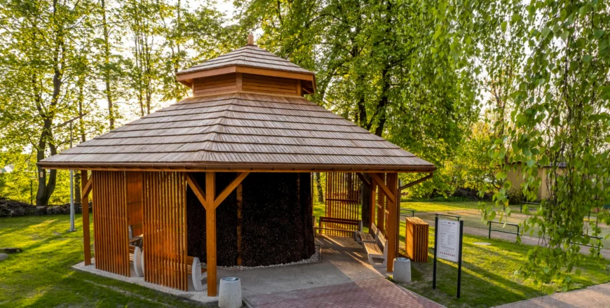 Tężnie w Zaborzu i Maciejowie już dostępne dla mieszkańców Zabrza