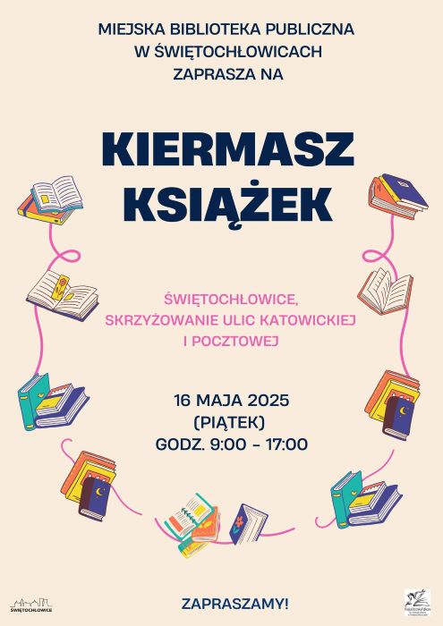 Kiermasz książek w Świętochłowicach już 16 maja! Poluj na perełki literatury
