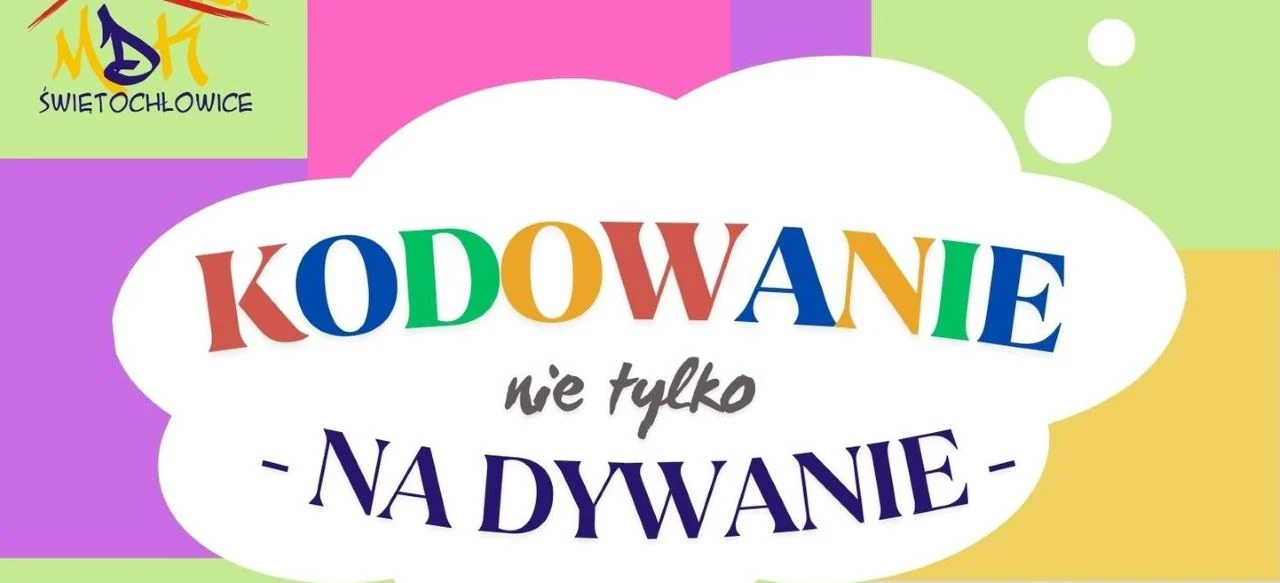 Nowe zajęcia w MDK Świętochłowice! Kodowanie dla dzieci już dostępne