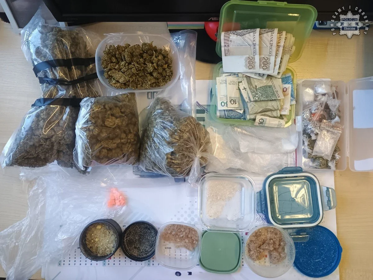 Chorzowscy kryminalni przejęli blisko 2500 "działek" narkotyków