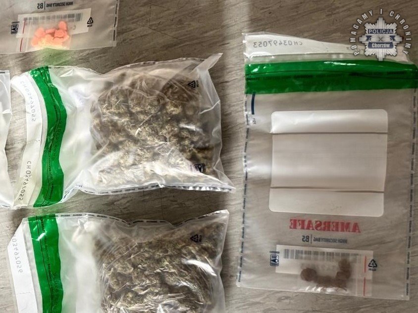 Chorzowscy kryminalni przejęli blisko 2500 "działek" narkotyków