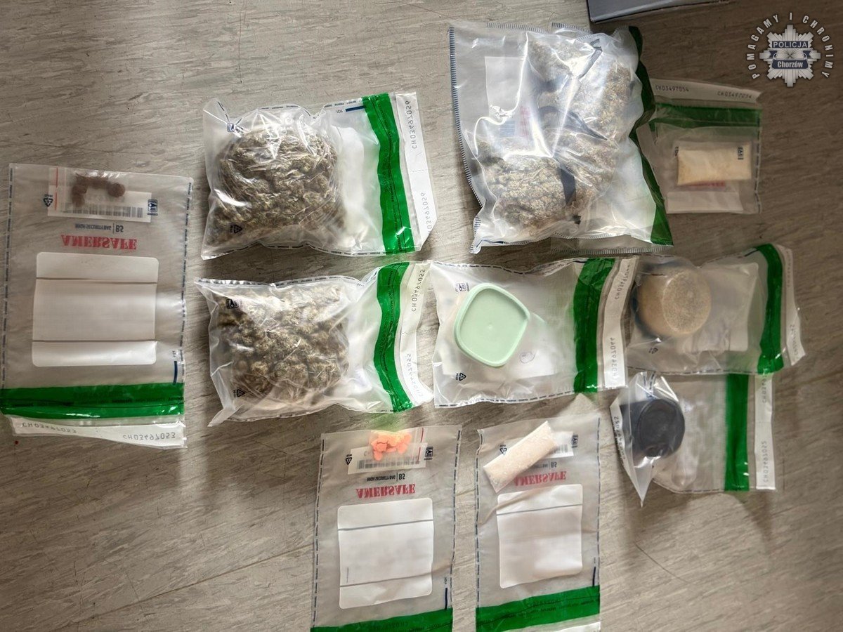 Chorzowscy kryminalni przejęli blisko 2500 "działek" narkotyków