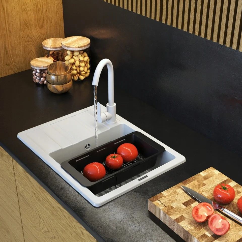 Zlewy granitowe z kamienia naturalnego