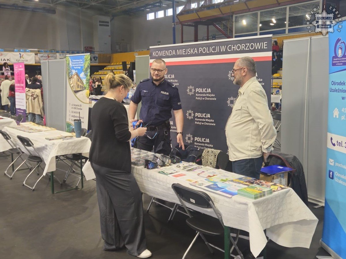 Za nami akcja Chorzów dla zdrowia – policjanci i lekarze razem dla kobiet