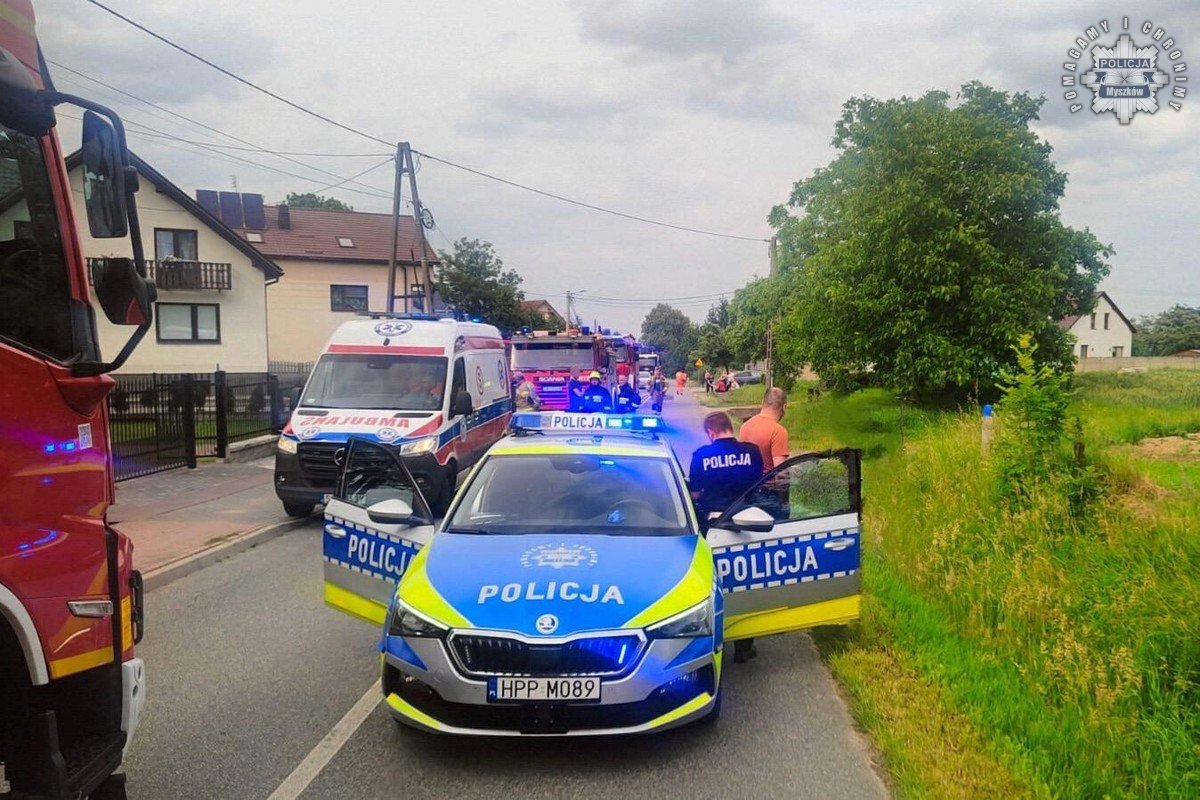 13-latka w szpitalu po wypadku na hulajnodze w Niegowie