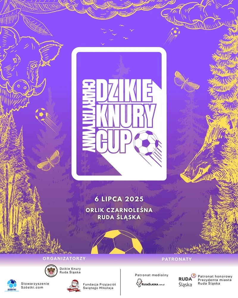 Dzikie Knury organizują charytatywny turniej piłkarski!