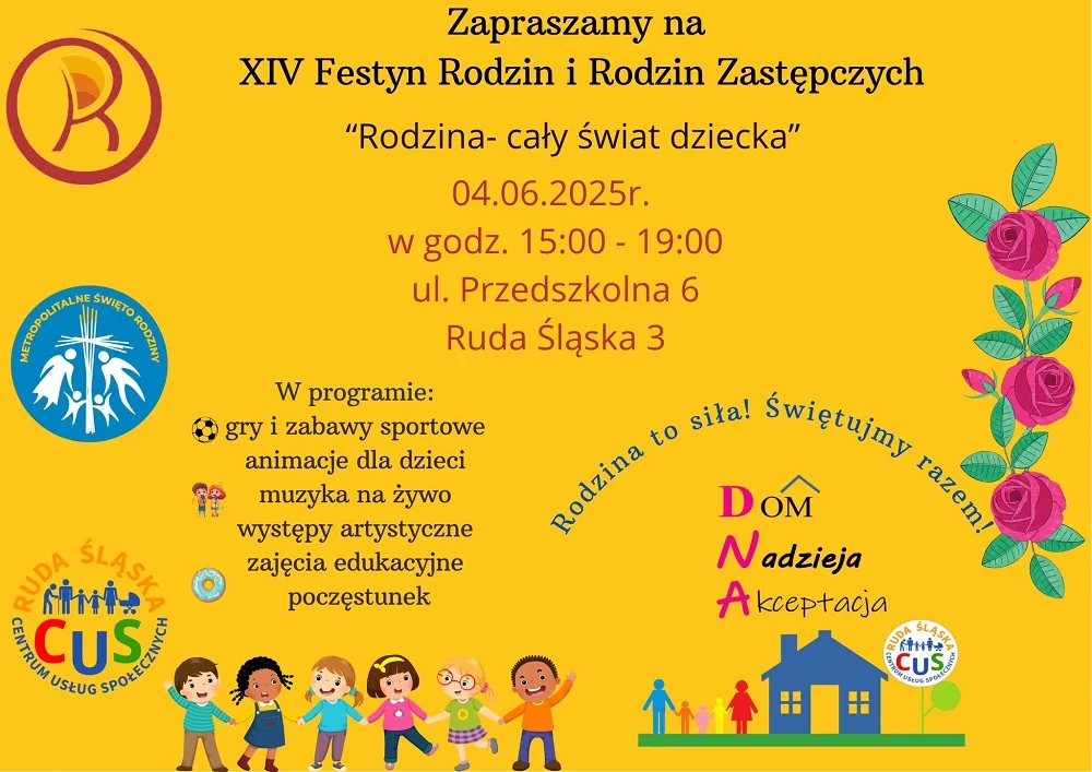 XIV Festyn dla Rodzin Zastępczych już dziś!