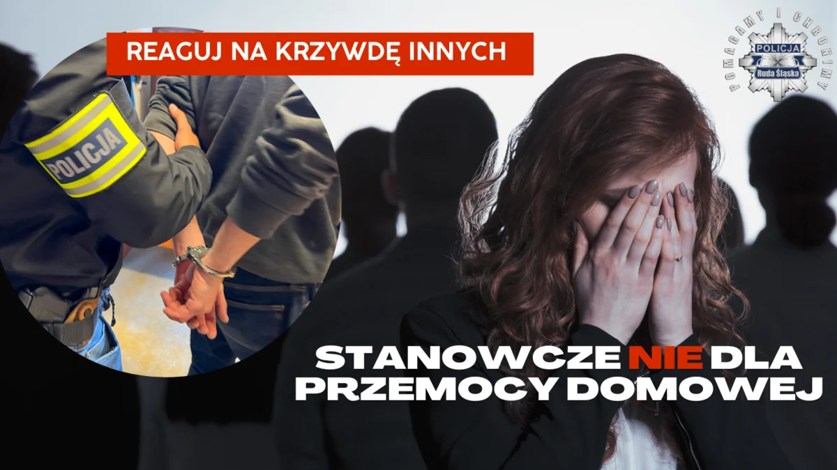 Brutalny atak w Rudzie Śląskiej. Mężczyzna pobił partnerkę, potem siłą wciągnął ją do auta