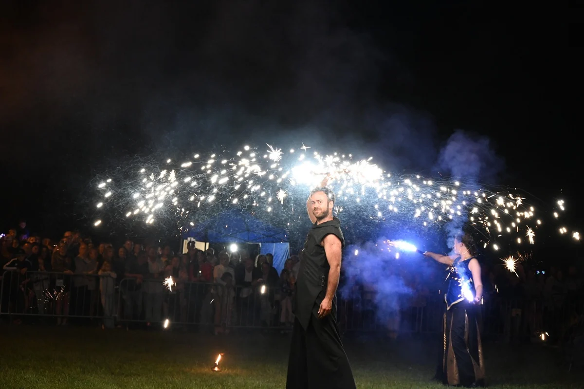 Magiczna Noc Świętojańska w Bielszowicach. Za nami wyjątkowe widowisko i wspólna zabawa