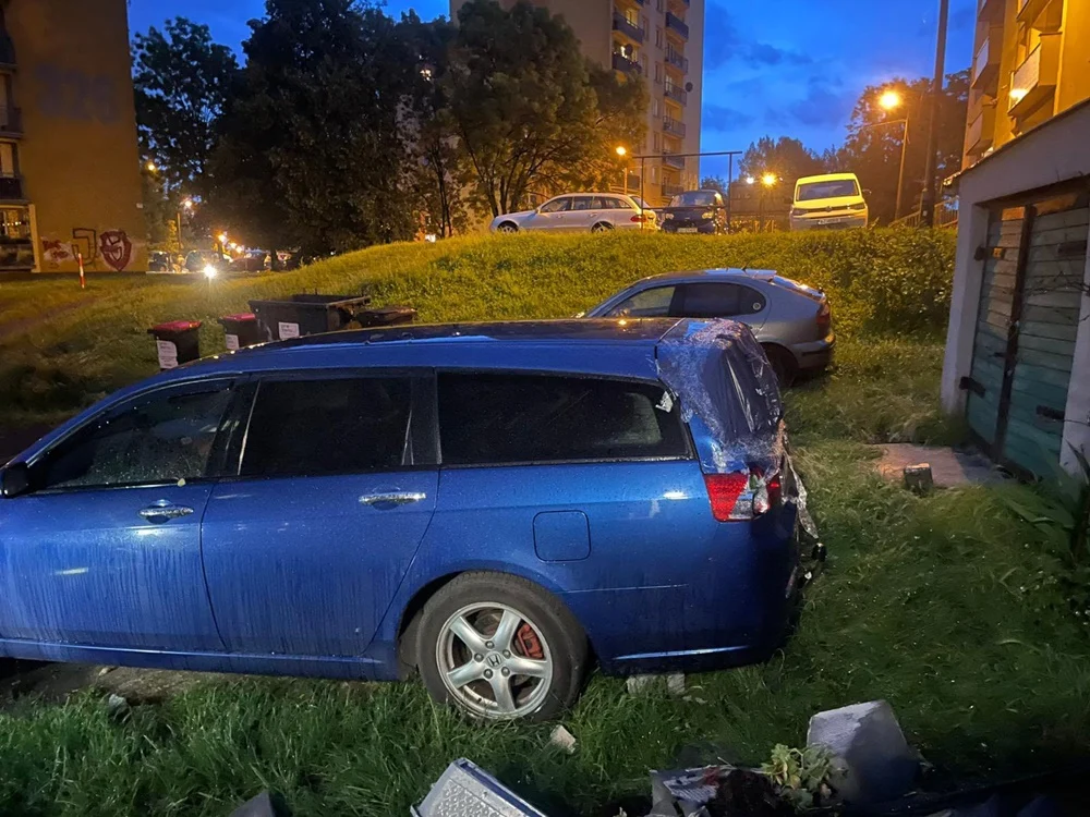 Skutki burzy w Rudzie Śląskiej 14