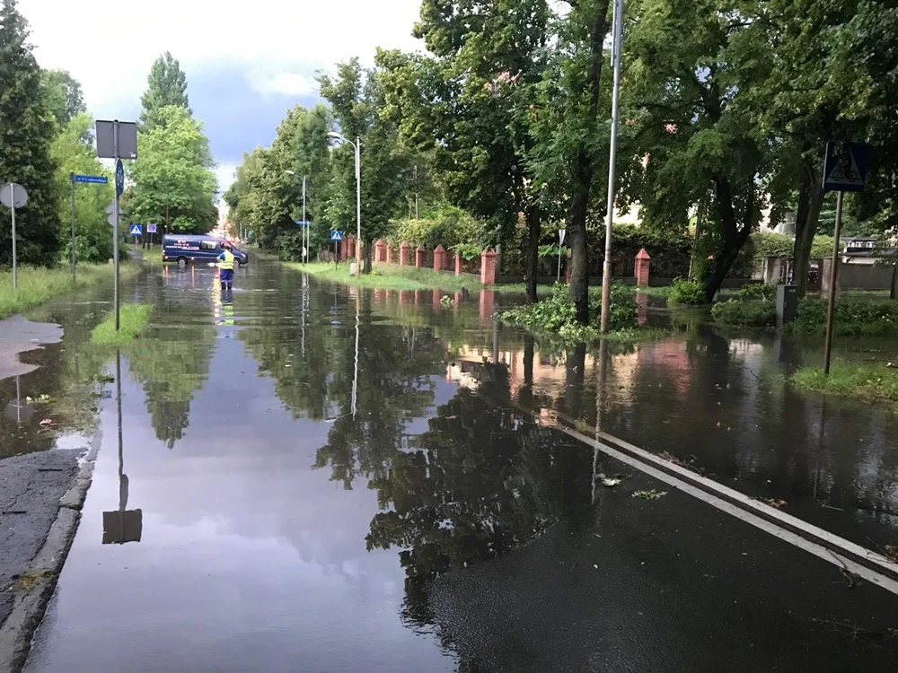 Skutki burzy w Rudzie Śląskiej 20