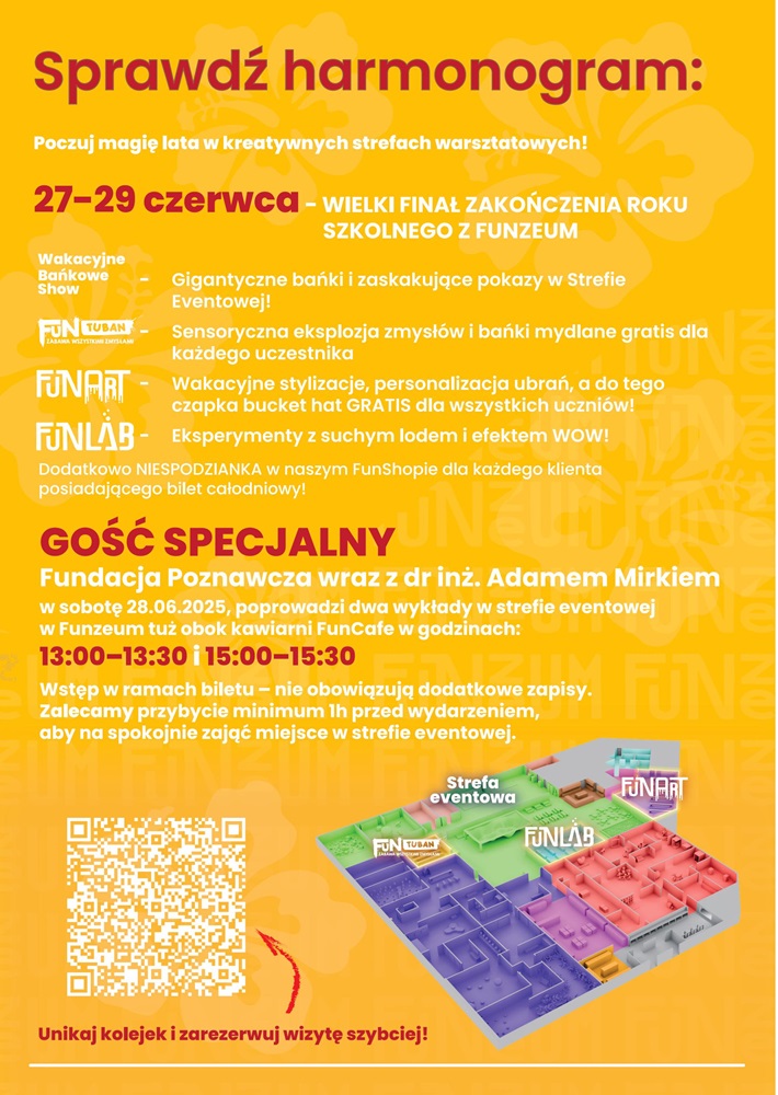 Lato pełne nauki i zabawy! Funzeum w Gliwicach z wyjątkowym gościem