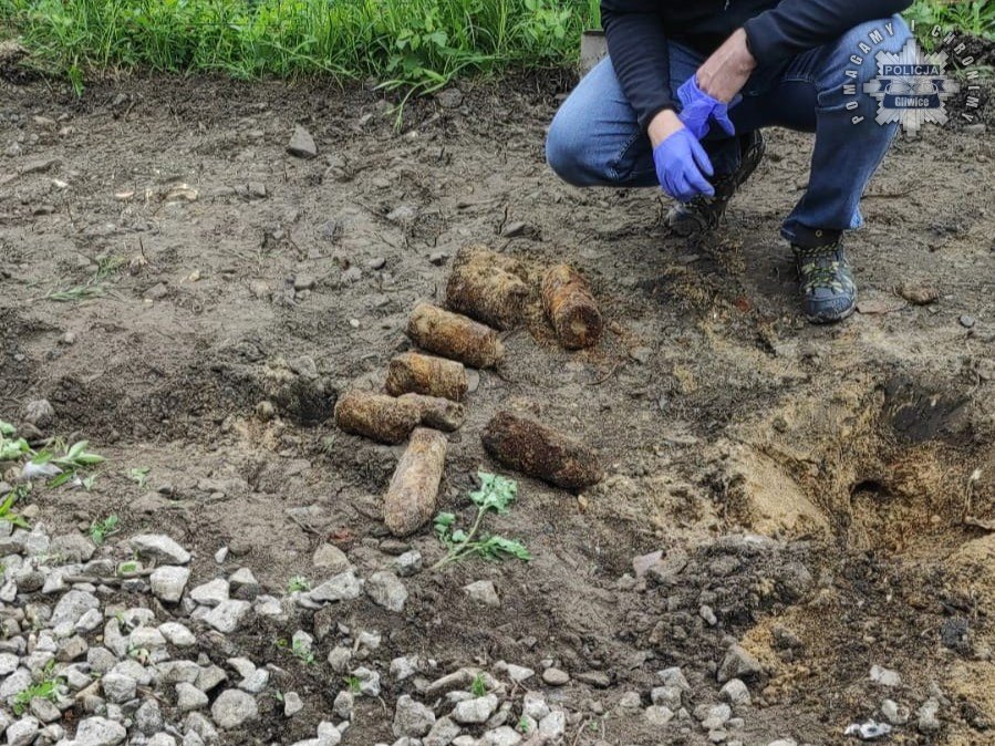W Pyskowicach znaleziono 120 niewybuchów z czasów II wojny światowej