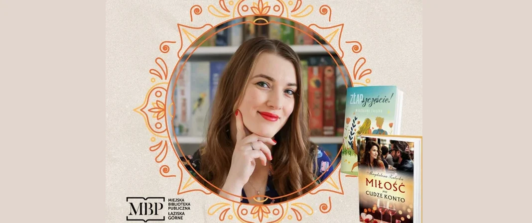Spotkanie autorskie z Magdaleną Załęcką już 5 czerwca w bibliotece