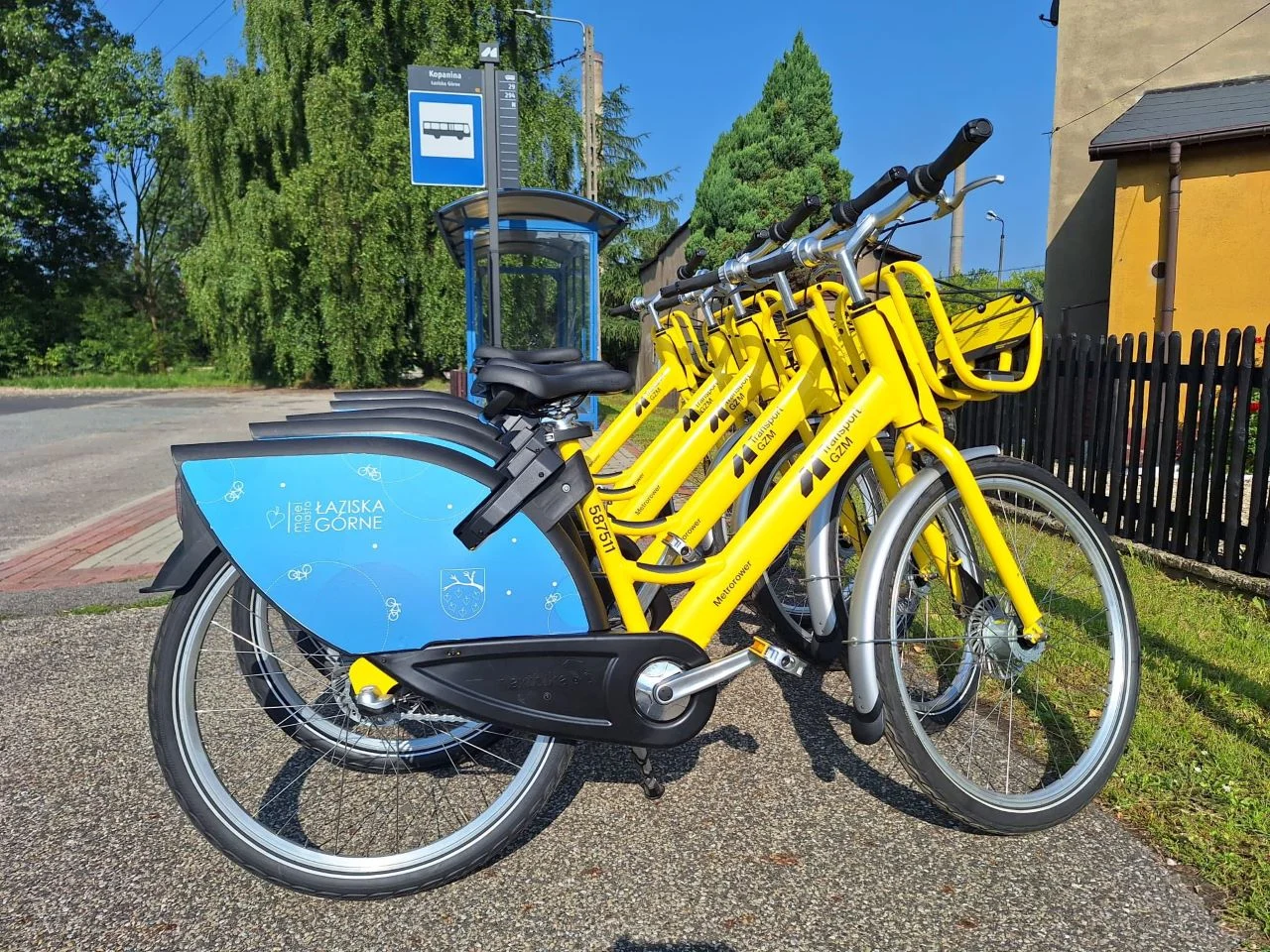 Nowa stacja Metroroweru w Łaziskach Górnych już działa! Sprawdź lokalizację