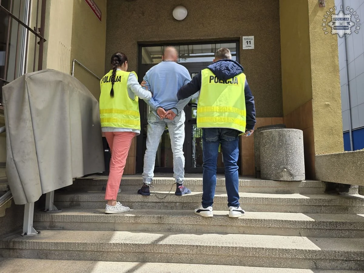 Sprawca usiłowania zabójstwa trafił do aresztu. Pokrzywdzonemu życie uratowali policjanci